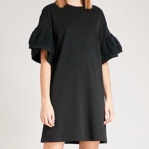 See by Chloé Ruffle Sleeve Dress Size S
